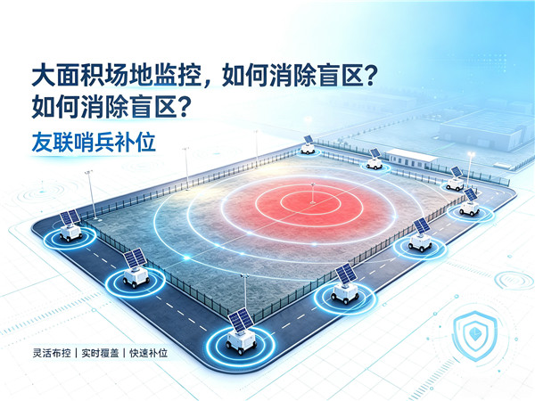 ?大面積場地監控，如何消除盲區？