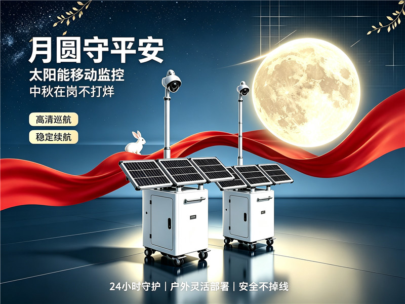 月圓守平安｜太陽能移動監(jiān)控，中秋在崗不打烊
