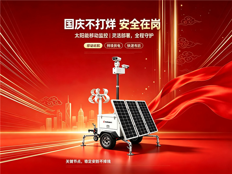 太陽能移動監(jiān)控：國慶假期堅守崗位，守護(hù)平安